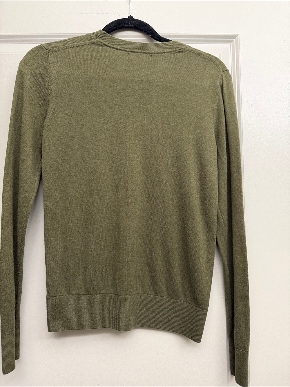 Quince Women’s Olive Green Crewneck Sweater - Picture 5 of 5